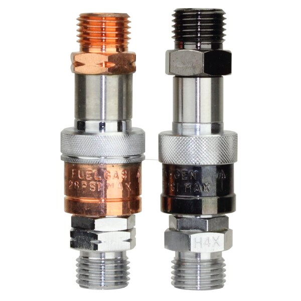 Gentec Quick Connector Hose To Hose B Fitting 9/18In-18 QC-HHPR - main